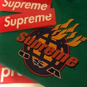 Supreme Fire Tee